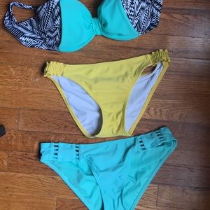 Bikini top and bottom set
